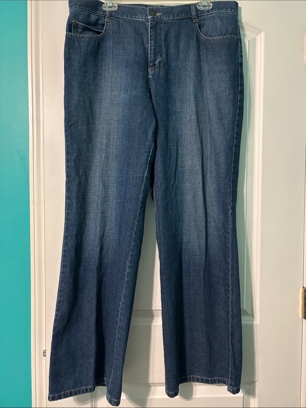 Liz Claiborne Dark Blue Boot Cut Jeans
